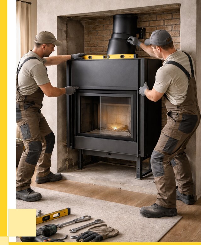 Установка каминных топок в Зеленокумске под ключ от 18328 р. | ЭриданЗлм