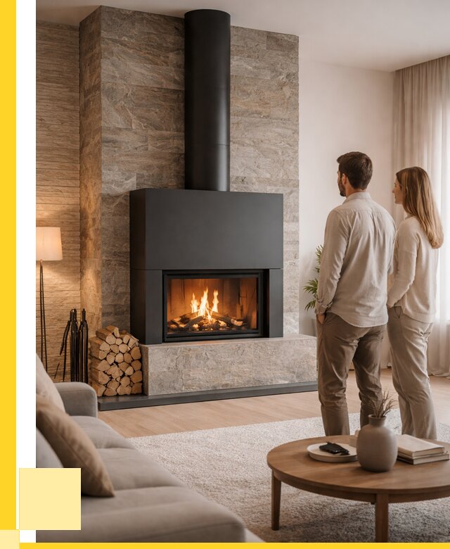 Закрытые камины под ключ в Зеленокумске от 122184 р., ЭриданЗлм