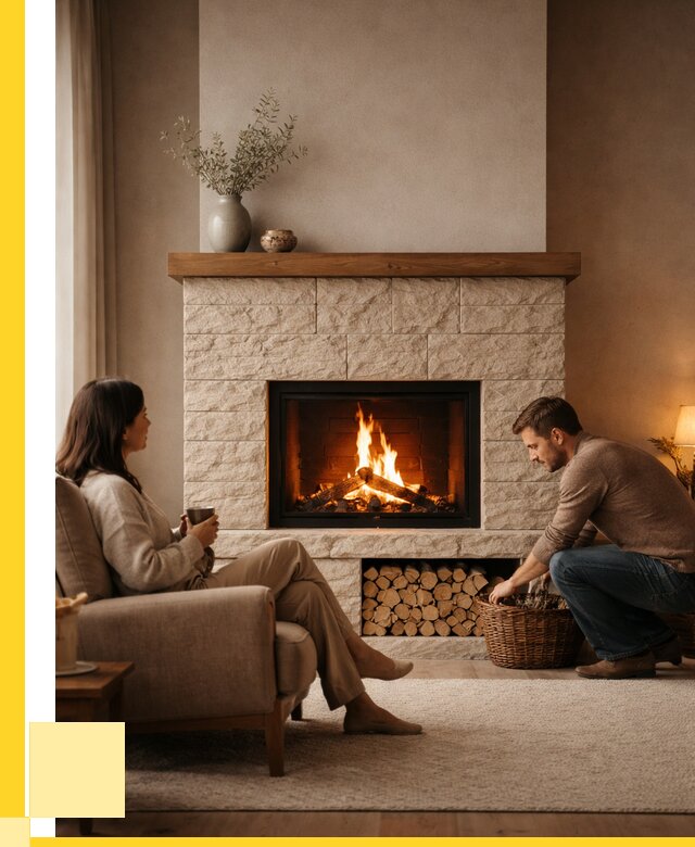 Камины для дома в Зеленокумске под ключ от 152730 р. | ЭриданЗлм