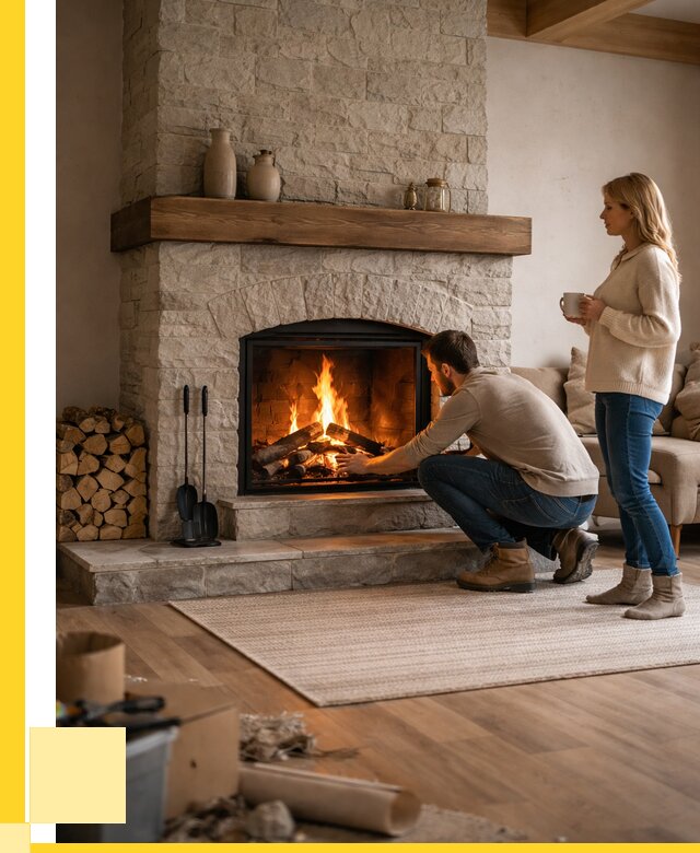 Камины для загородного дома в Зеленокумске от 356370 р., ЭриданЗлм