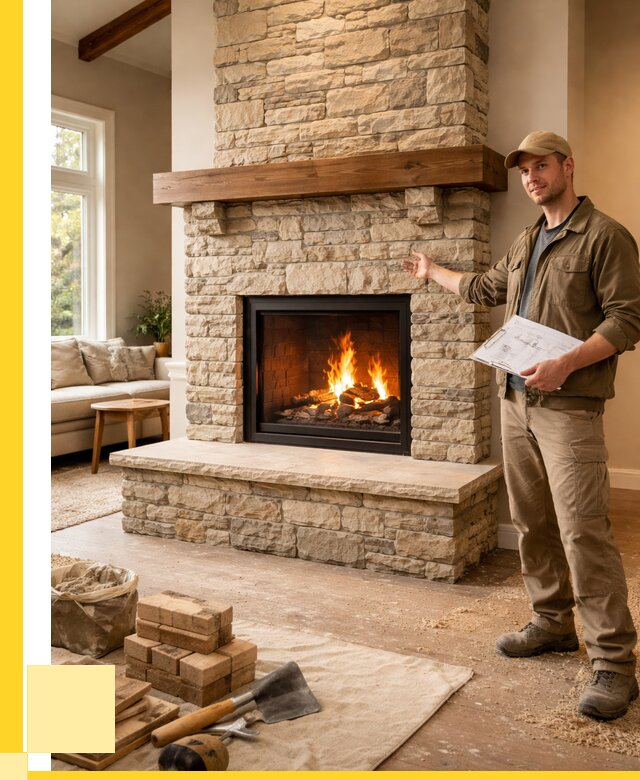 Камины под ключ в Зеленокумске от 183276 р. | ЭриданЗлм — установка