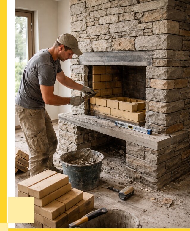 Кладка каминов и камина в Зеленокумске от 25455 р. ЭриданЗлм