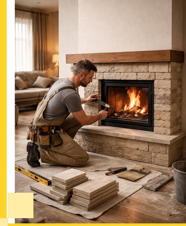 Строительство каминов в Зеленокумске от 152730 р., ЭриданЗлм - под ключ