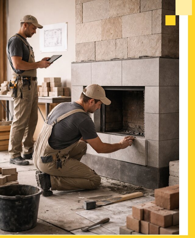 Индивидуальные проекты каминов и каминных систем в Зеленокумске