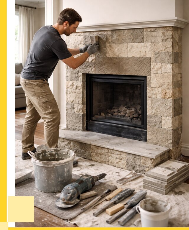 Ремонт каминов и печей в Зеленокумске от 15273 р. | ЭриданЗлм