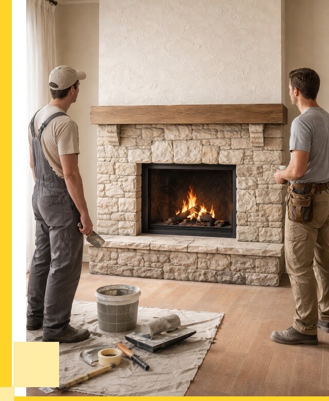 Отделка каминов в Зеленокумске от 6618 р. под ключ | ЭриданЗлм