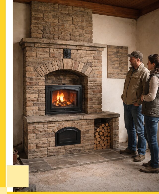 Кирпичная печь под ключ в Зеленокумске от 152730 р. | ЭриданЗлм