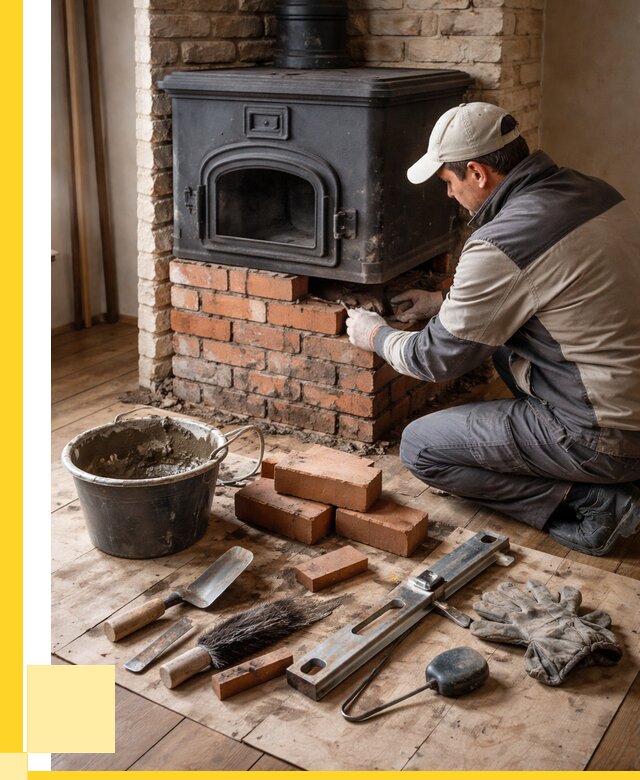 Ремонт печей в Зеленокумске от 12218 р., услуги печника ЭриданЗлм