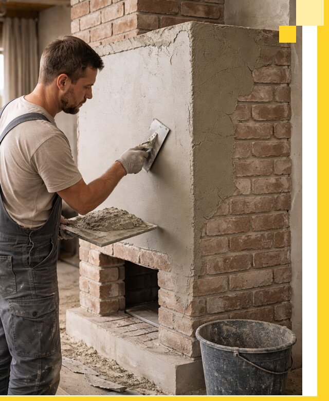 Отделка печей и облицовка каминов в Зеленокумске под ключ