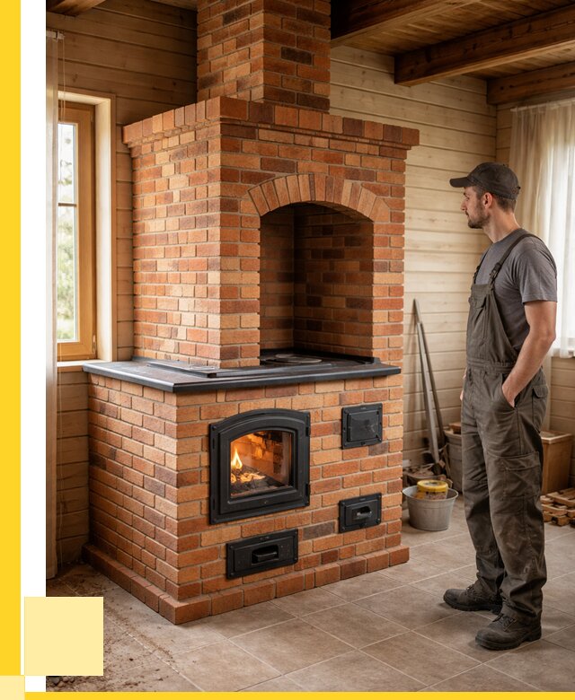 Кирпичные печи в Зеленокумске: купить от 152730 р. | ЭриданЗлм