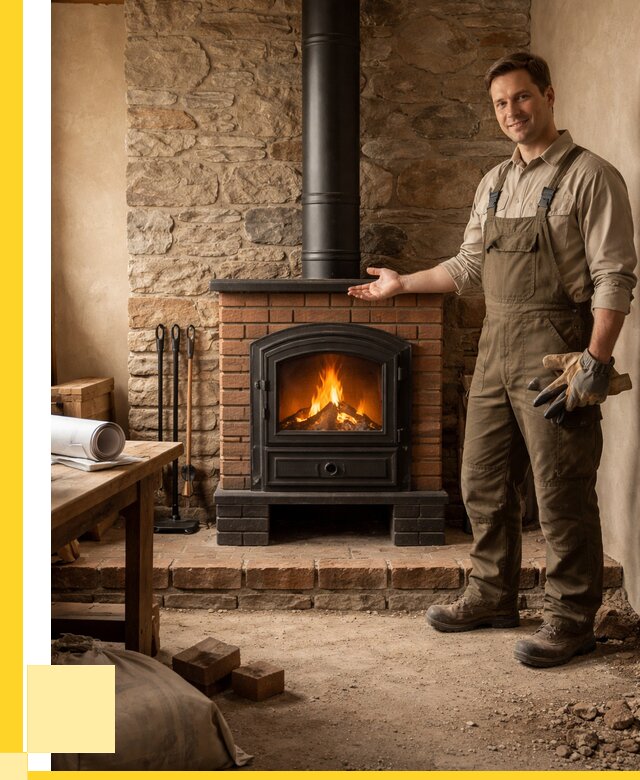 Печи отопительные из кирпича в Зеленокумске от 81456 р., ЭриданЗлм