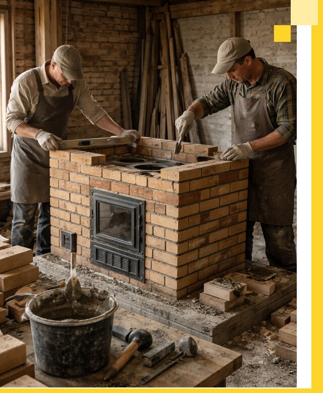 Изготовление и установка варочных печей под ключ в Зеленокумске