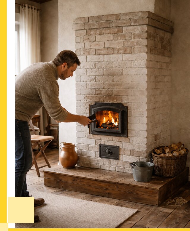 Печь голландка из кирпича в Зеленокумске от 86547 р. | ЭриданЗлм