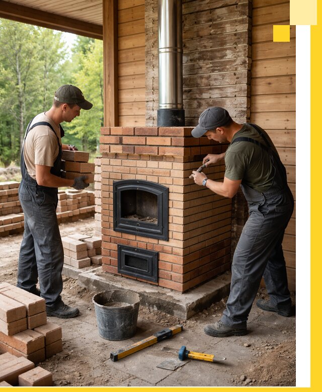 Производство и установка дачных печей под ключ в Зеленокумске