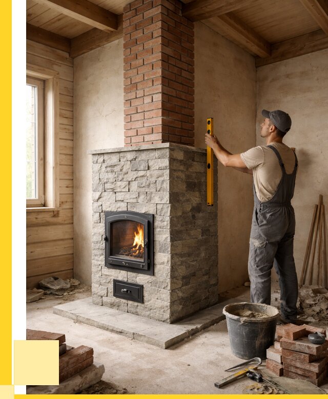 Печи и дымоходы под ключ в Зеленокумске от 45819 р., ЭриданЗлм