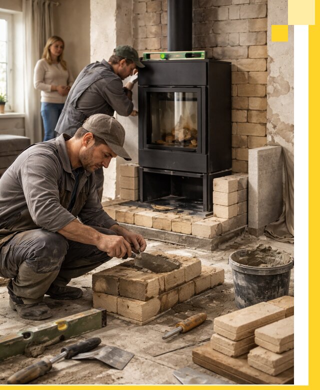 Печи и камины под ключ: проект, установка в Зеленокумске