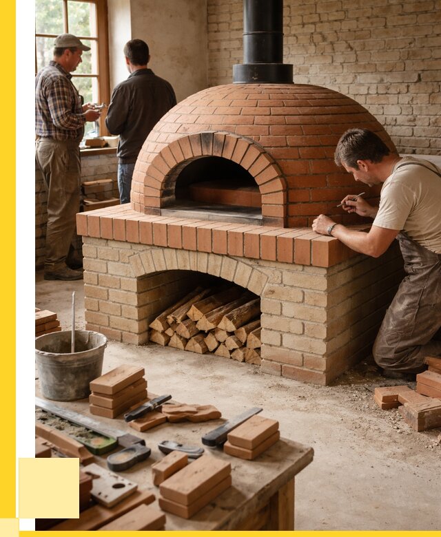 Помпейская печь дровяная для пиццы в Зеленокумске | ЭриданЗлм от 203640 р.