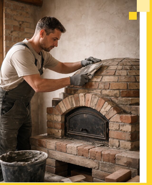 Изготовление и монтаж помпейских печей на заказ в Зеленокумске