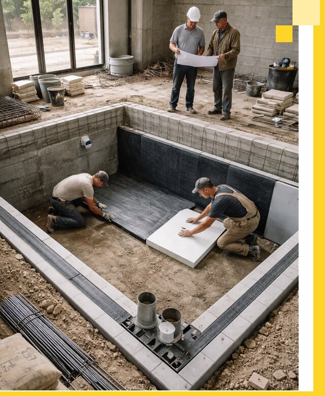 Проекты частных и общественных бассейнов под ключ в Зеленокумске