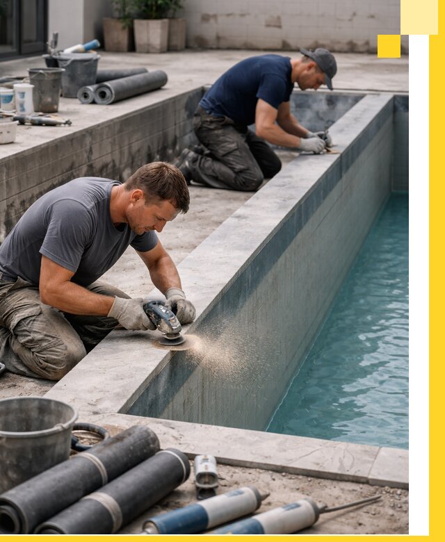 Профессиональный ремонт бассейнов под ключ в Зеленокумске