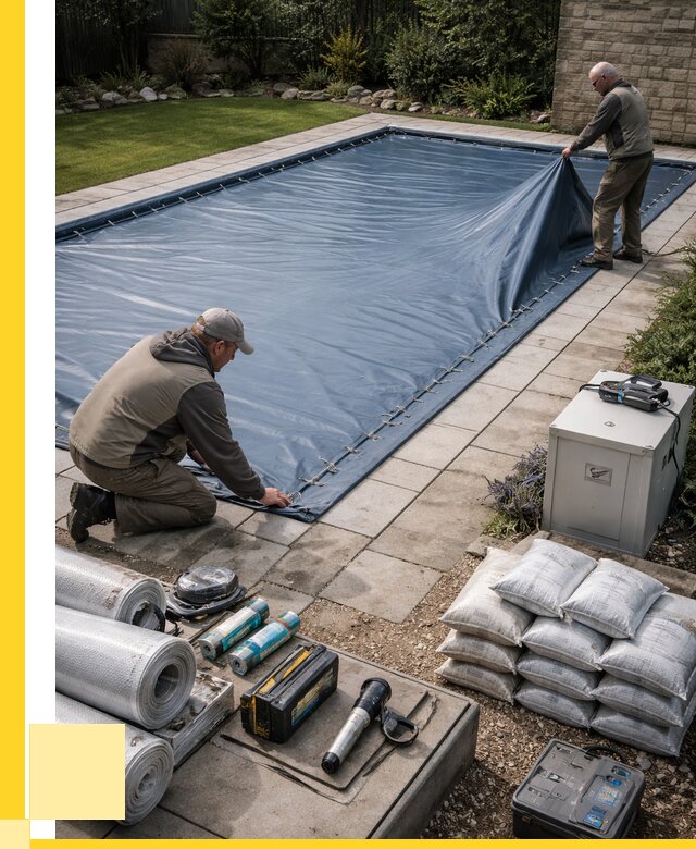 Консервация бассейнов в Зеленокумске под ключ от 6618 р. | ЭриданЗлм