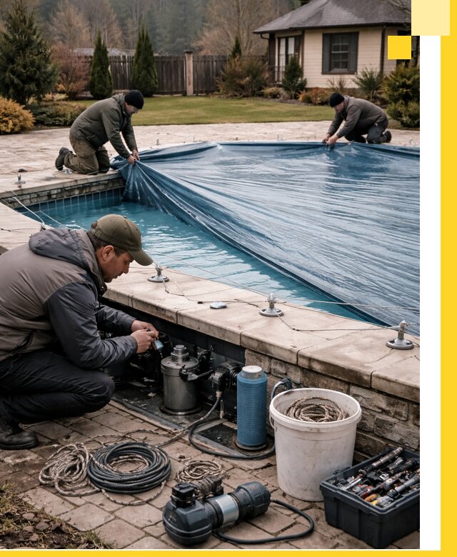 Консервация бассейнов в Зеленокумске: подготовка к длительному хранению