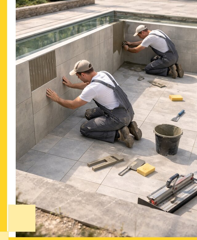 Облицовка бассейнов в Зеленокумске от 4582 р. под ключ | ЭриданЗлм