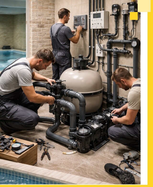 Комплексное оборудование для бассейнов под ключ в Зеленокумске