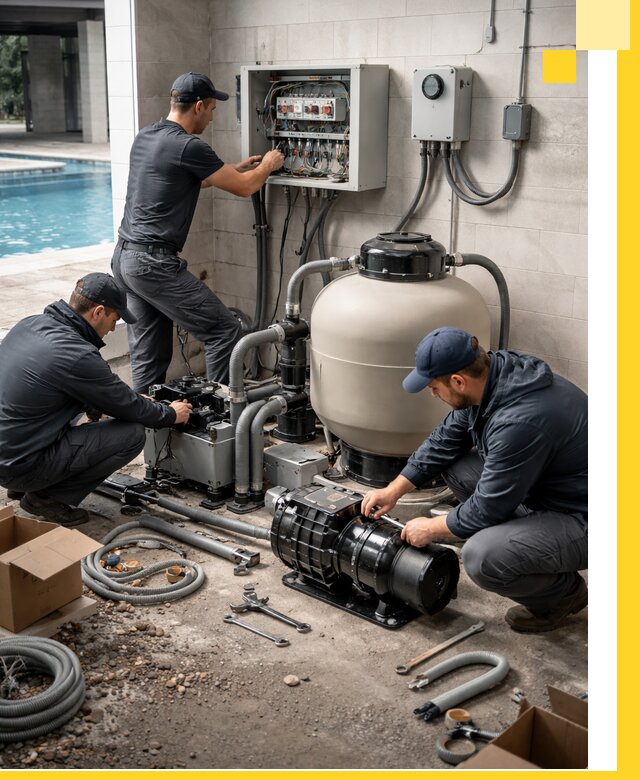 Профессиональный монтаж оборудования для бассейнов в Зеленокумске