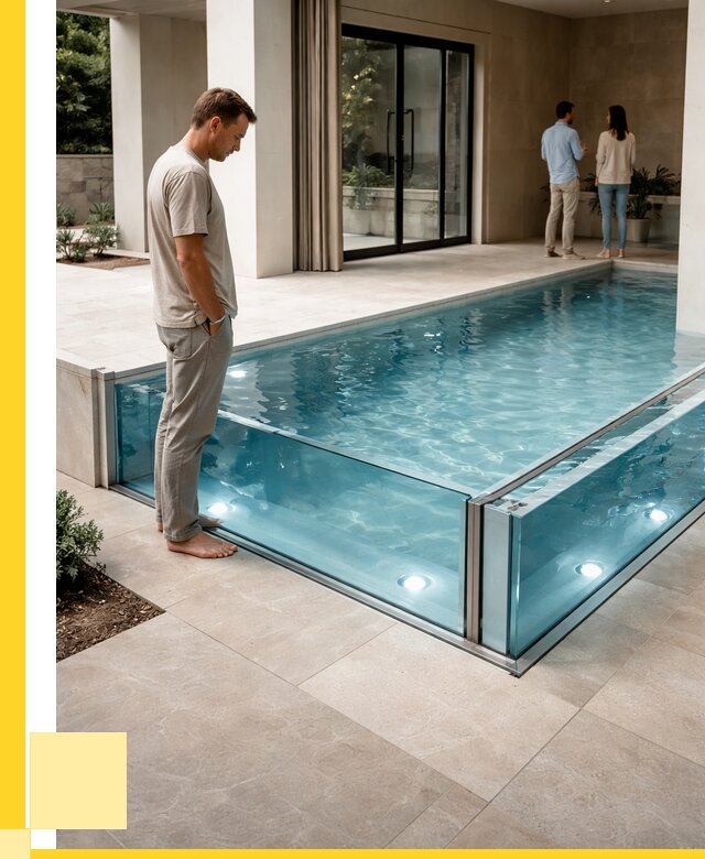 Стеклянные бассейны в Зеленокумске от 1221840 р. | ЭриданЗлм — мозаика