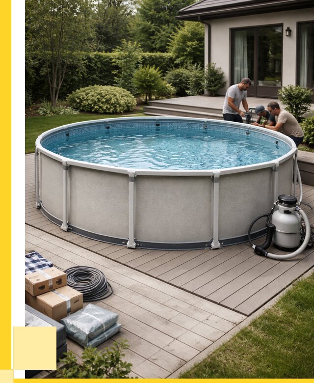 Купить каркасные бассейны в Зеленокумске от 45819 р. | ЭриданЗлм