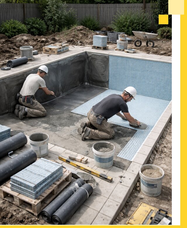 Проектирование и строительство стационарных бассейнов в Зеленокумске