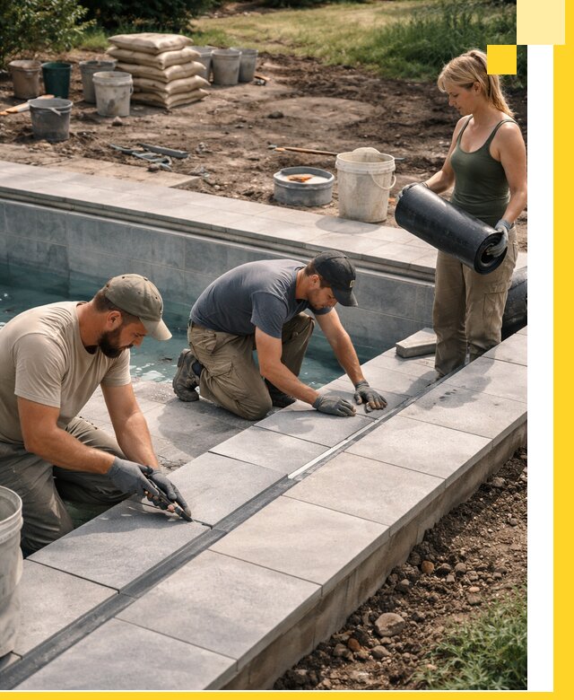 Строительство и монтаж уличных бассейнов под ключ в Зеленокумске