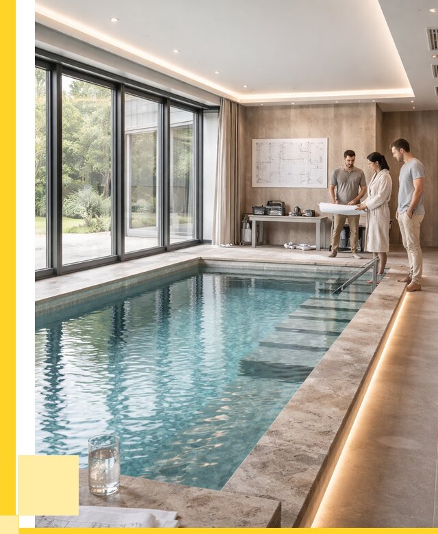 Закрытые бассейны под ключ в Зеленокумске от 2545500 р. | ЭриданЗлм