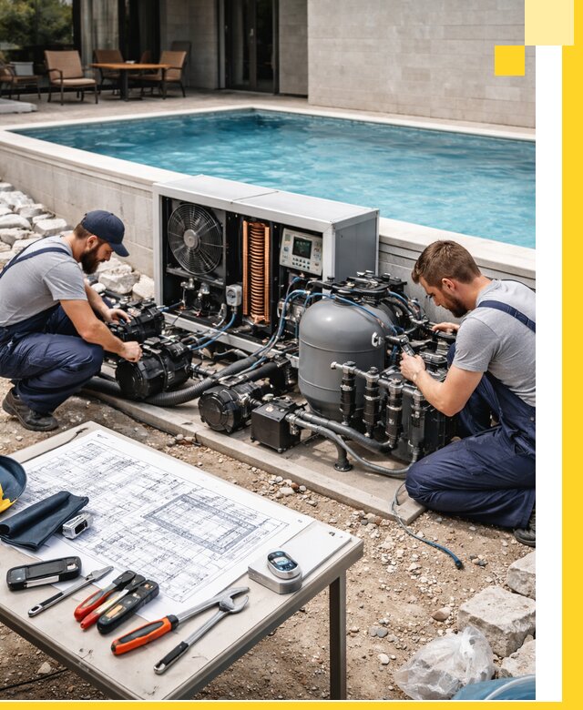 Проектирование и монтаж бассейнов с подогревом в Зеленокумске