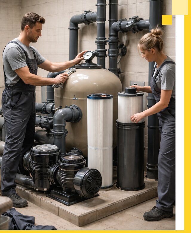 Фильтры и системы фильтрации для бассейнов в Зеленокумске