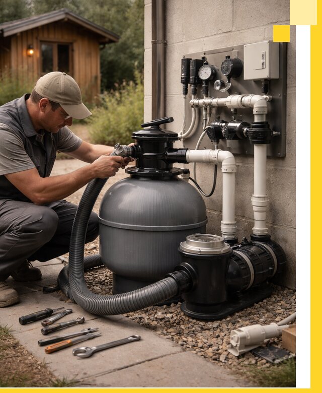 Продажа и монтаж фильтров и насосов для бассейнов в Зеленокумске