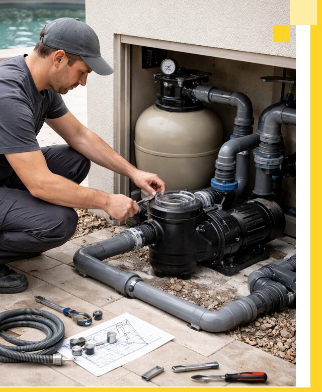 Поставка, монтаж и сервис насосов для бассейнов в Зеленокумске