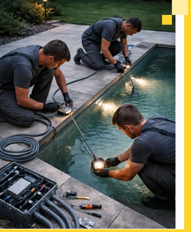 Профессиональное освещение бассейнов в Зеленокумске: дизайн и монтаж