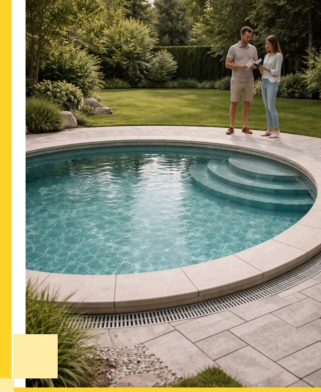 Круглые каркасные бассейны купить в Зеленокумске от 254550 р. | ЭриданЗлм