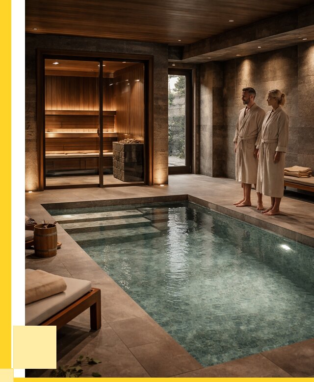 Сауна с большим бассейном в Зеленокумске от 1221840 р. ЭриданЗлм