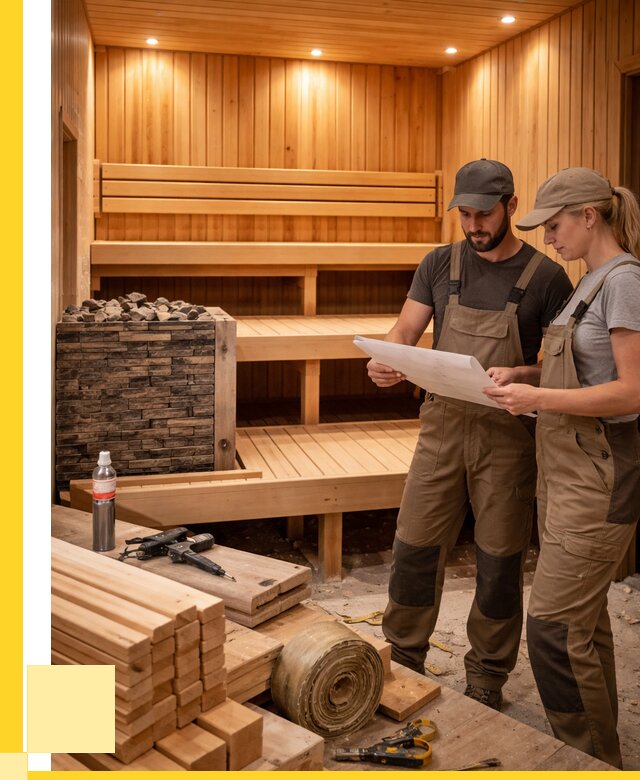 Строительство саун в Зеленокумске под ключ от 254550 р., ЭриданЗлм