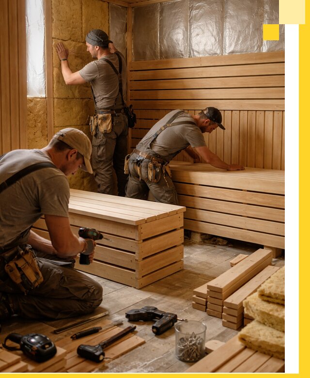 Профессиональное строительство саун под ключ в Зеленокумске