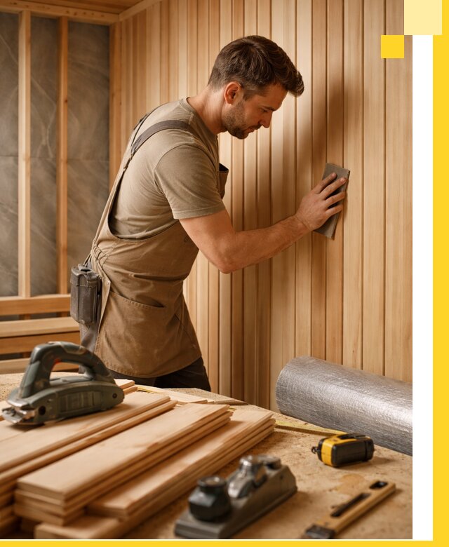 Профессиональная отделка саун и парных под ключ в Зеленокумске