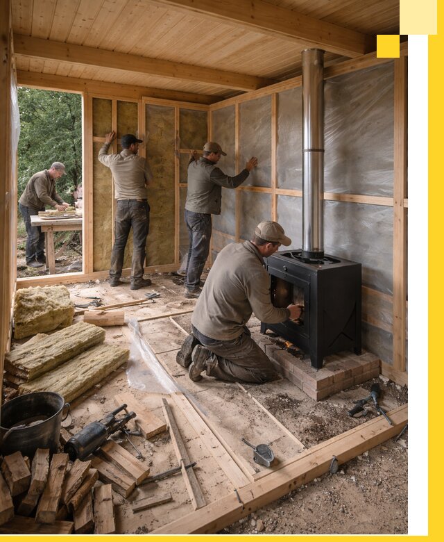 Профессиональный монтаж бань под ключ в Зеленокумске для дома