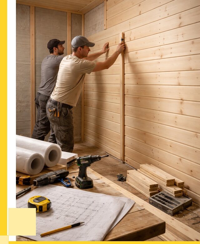 Обшивка бани вагонкой в Зеленокумске от 1222 р., ЭриданЗлм