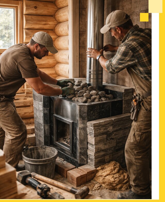 Строительство и отделка русских бань под ключ в Зеленокумске