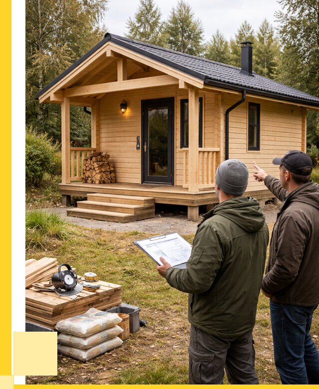 Каркасные бани под ключ в Зеленокумске от 305460 р. | ЭриданЗлм