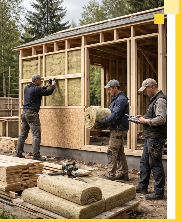 Проектирование и строительство каркасных бань в Зеленокумске под ключ