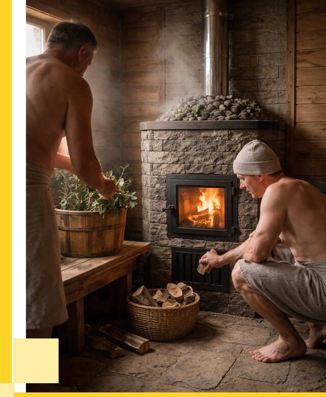 Банные печи под ключ в Зеленокумске от 45819 р. | ЭриданЗлм кирпичная